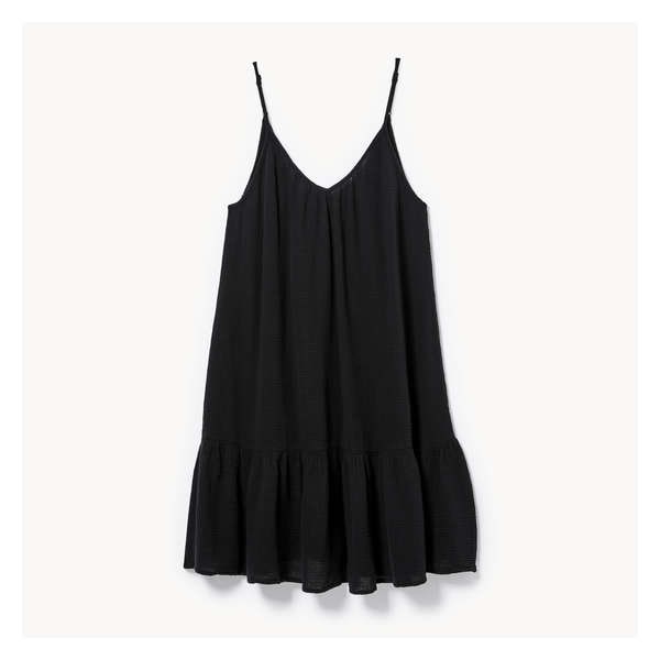 Swing Dress Cover-Up - Black