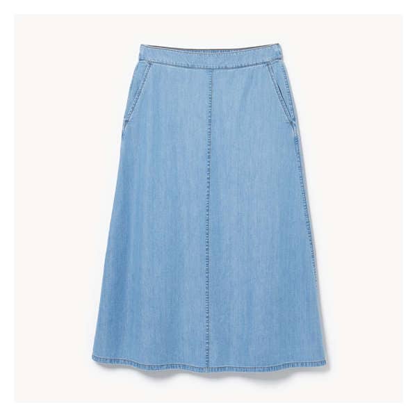 Denim Skirt - Light Wash