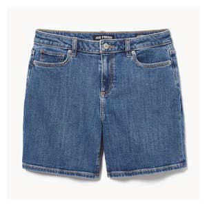 Medium Wash Relaxed Fit Denim Short - Medium Wash