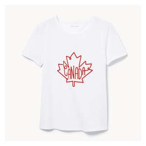 Active Canada Crew Neck T-Shirt - White