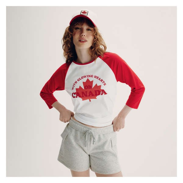 Active Canada Baseball T-Shirt - White