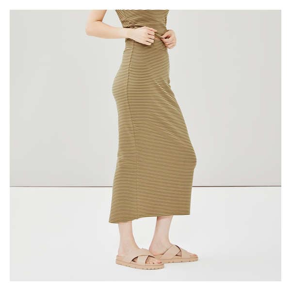 Satin Mini Skirt