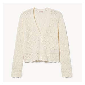 Crochet Cardigan - Cream