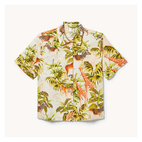 Poplin Sleep Shirt - Cream