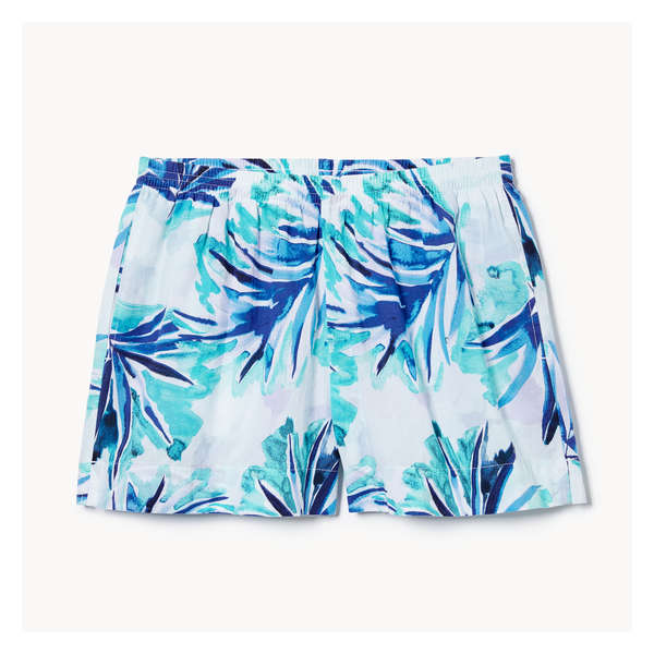 Poplin Sleep Short - Blue