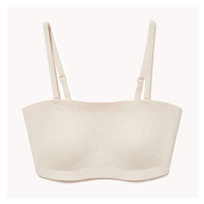 Women's No Show Bandeau - Limestone