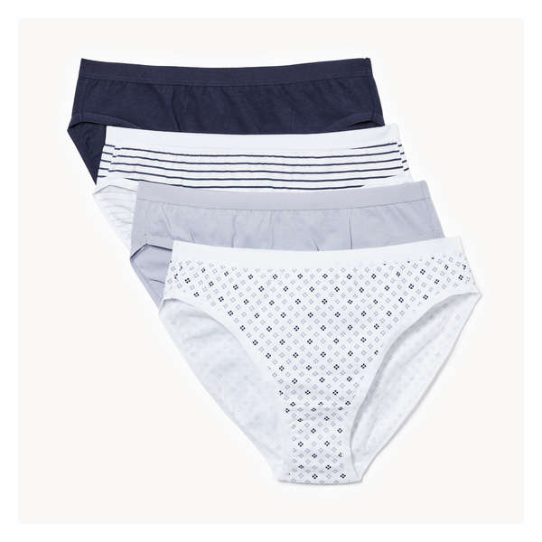 4-Pack Organic Cotton High-Cut - Navy