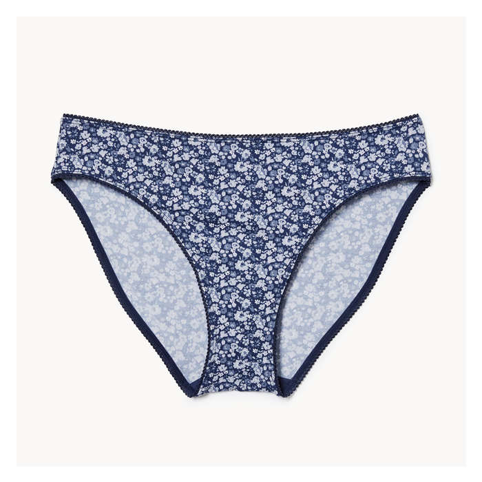 Women's Printed Picot Bikini