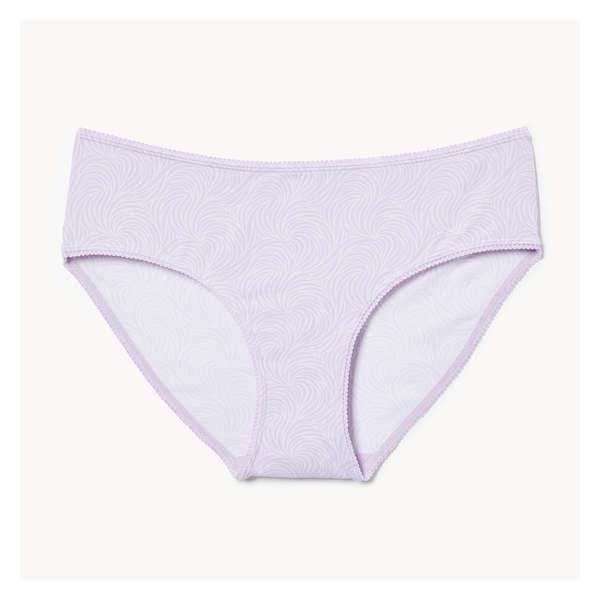 Printed Picot Hipster - Lilac