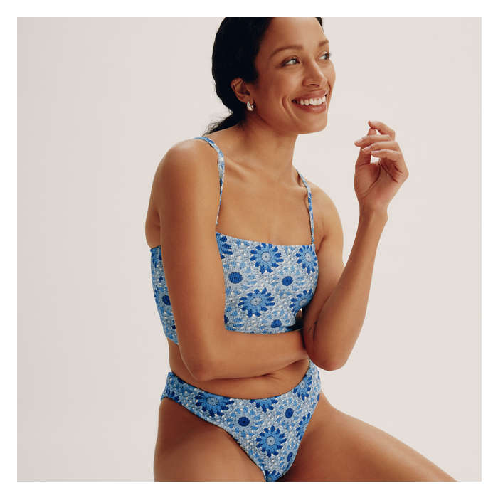 Women's Longline Bandeau Swim Top