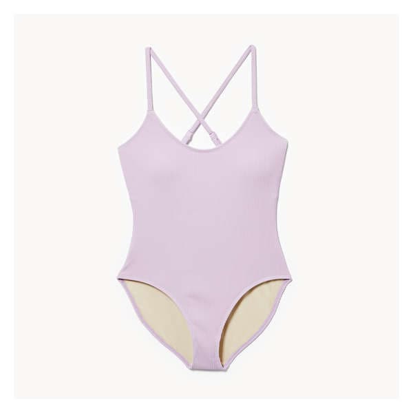 One-Piece Swimsuit - Light Lilac