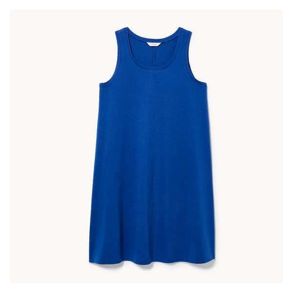 Jersey Tank Dress - Blue