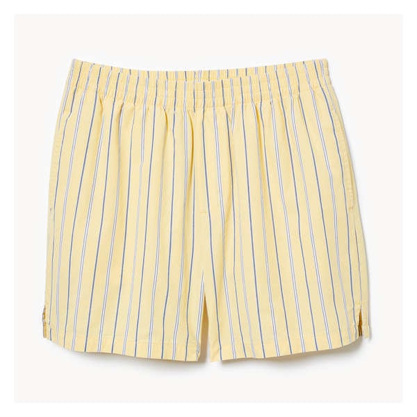 Poplin Short - Pastel Yellow