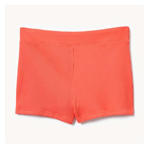 High Rise Swim Short - Bright Orange