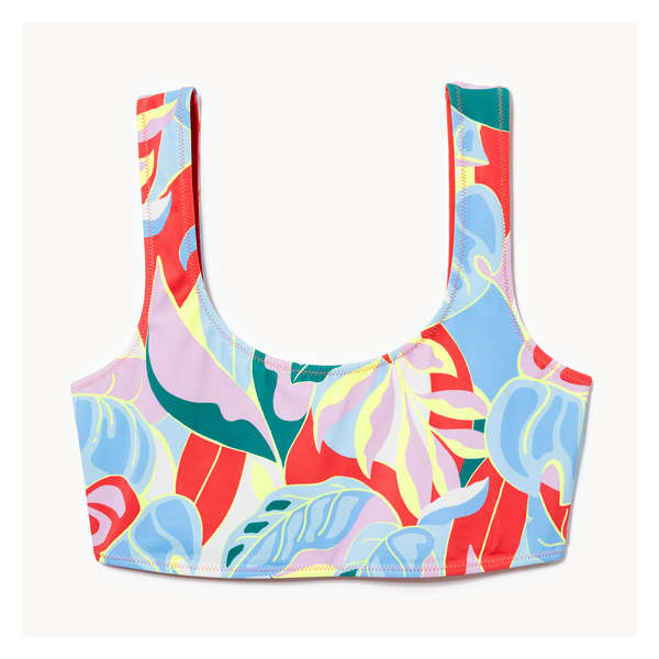 Reversible Bikini Top - Bright Orange