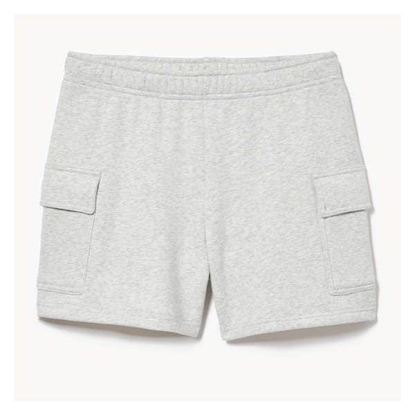 Active Fleece Short - Light Grey Mix