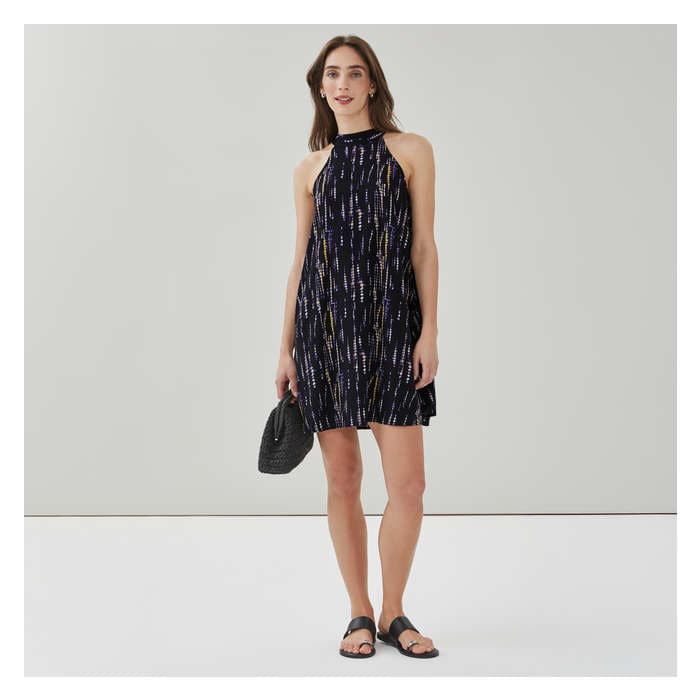 Aux Femmes Robe à licou - Noir