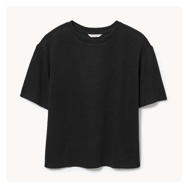 Textured T-Shirt - JF Black