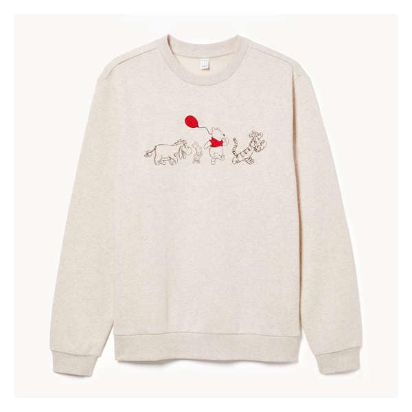 Winnie the Pooh Crewneck Sweatshirt - Light Oat Mix