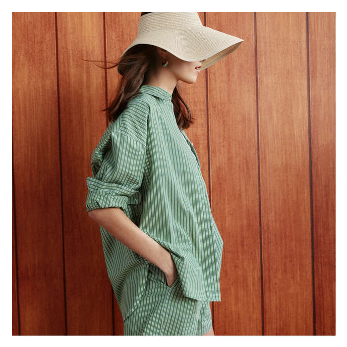 Women's Oversized Poplin Shirt