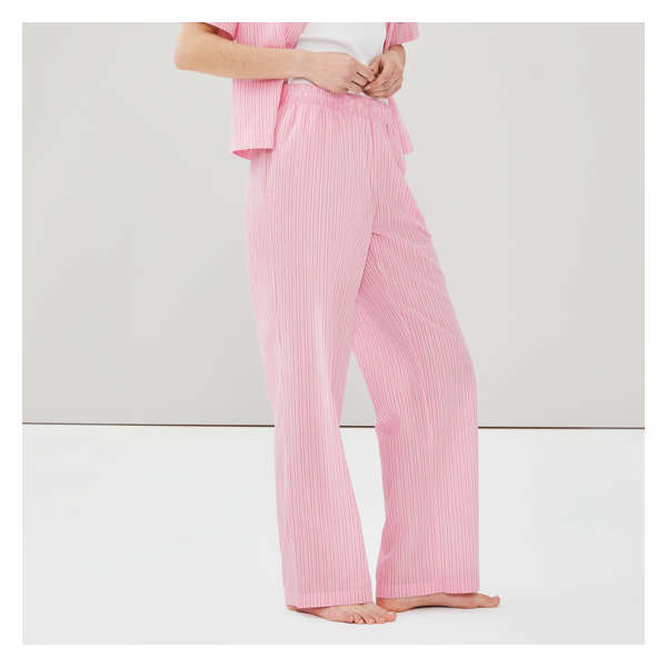 Stripe Pajama Pant - Pastel Pink