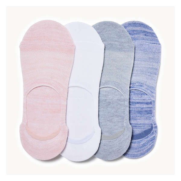 4-Pack Mesh Footlets - Multi