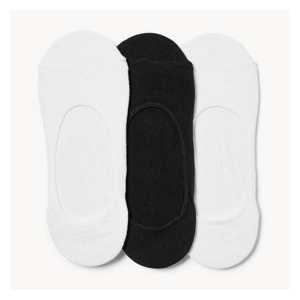 3-Pack Ultra Low Footlets - White