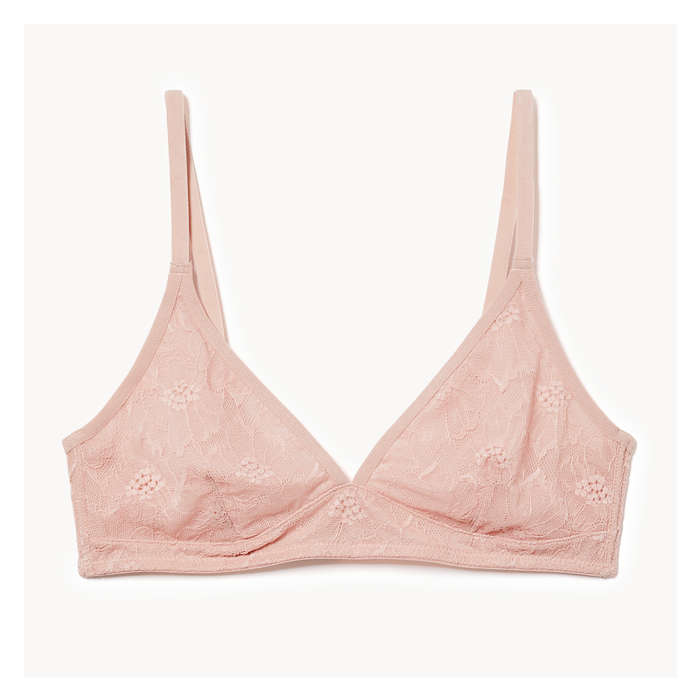 Women's Lace Bralette - Rose