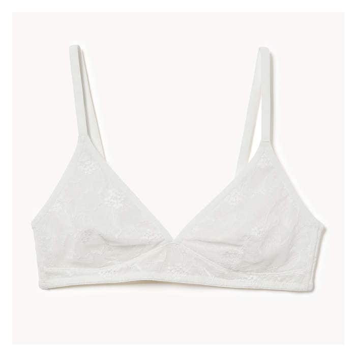 Women's Lace Bralette - White