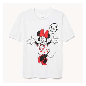 Minnie Mouse Canada T-Shirt - Bright White