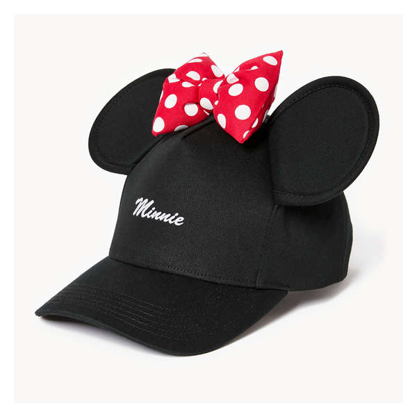 Minnie Mouse Cap - Black