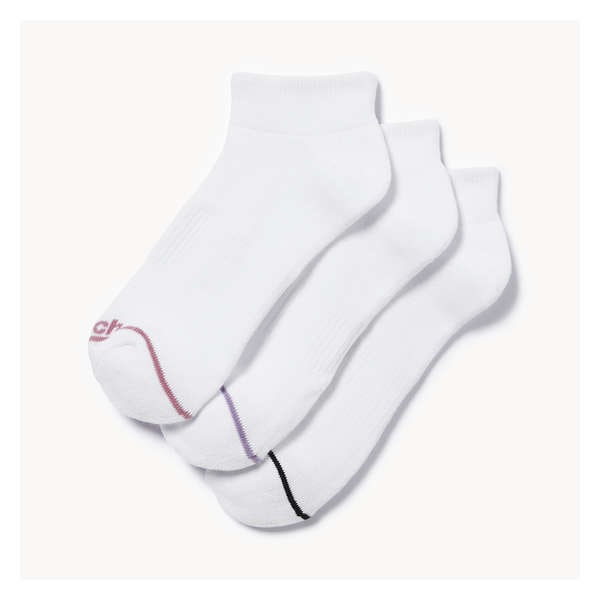 Bench 3-Pack Anklets - White