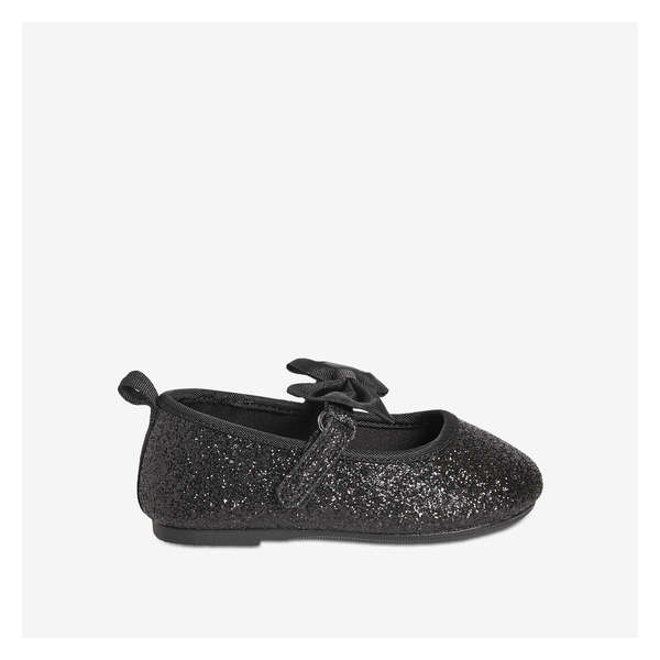 baby girl black ballet shoes