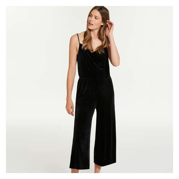 joe fresh velvet jumpsuit