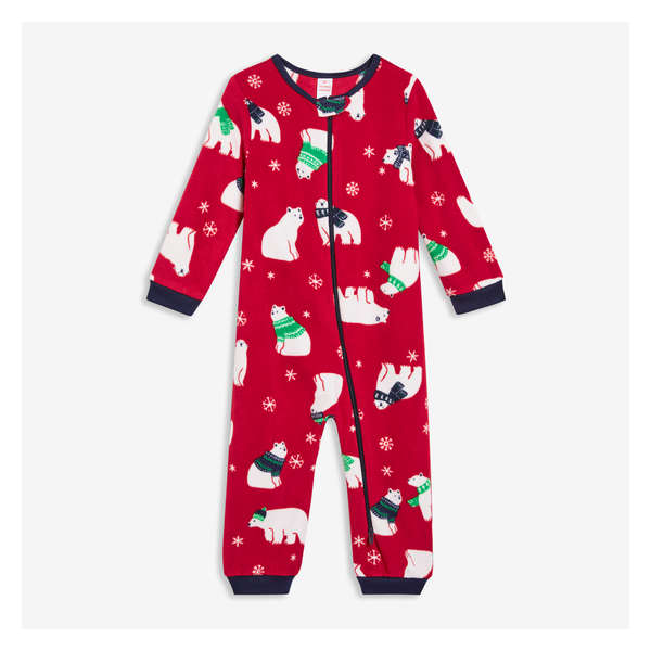 Baby Holiday Sleeper - Bright Red