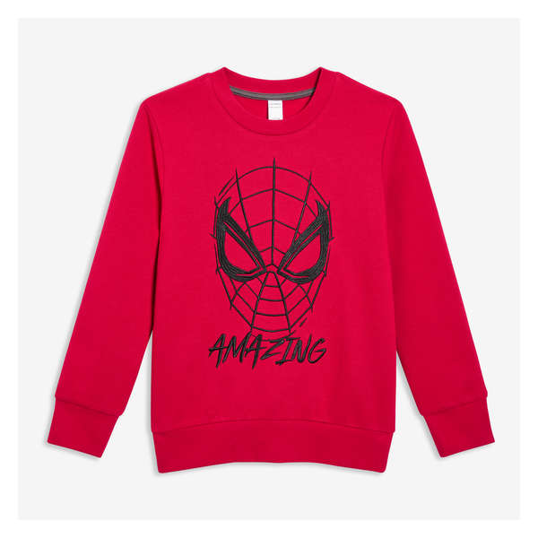 Kid Marvel Spider-Man Pullover - Red