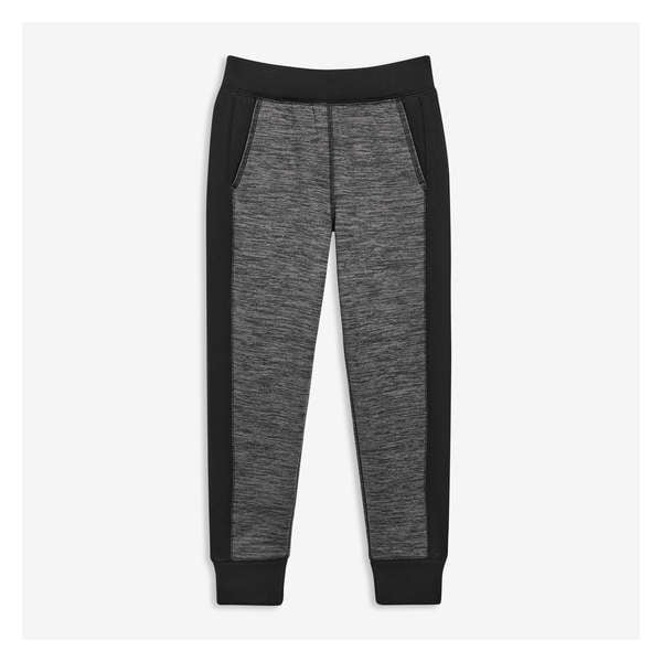 Kid Boys' Active Fleece Jogger - Black