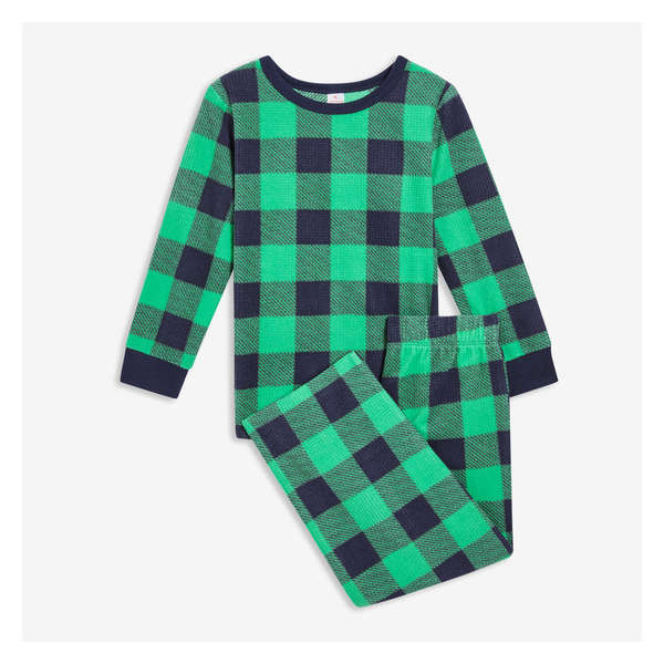 Toddler Boys' 2 Piece Fleece Sleep Set - Green