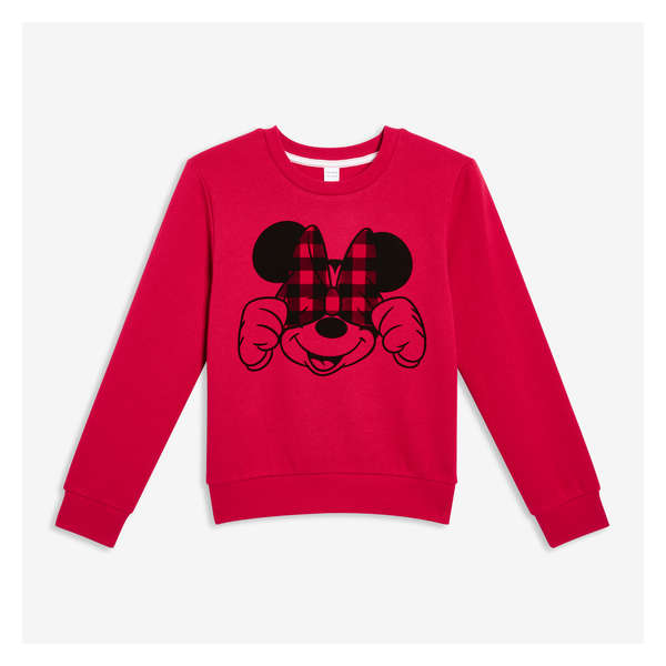 Kid Disney Mickey Mouse Pullover - Red
