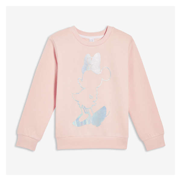 Kid Disney Minnie Mouse Pullover - Dusty Pink