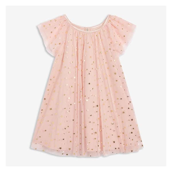 Toddler Girls' Tulle Dress - Dusty Pink
