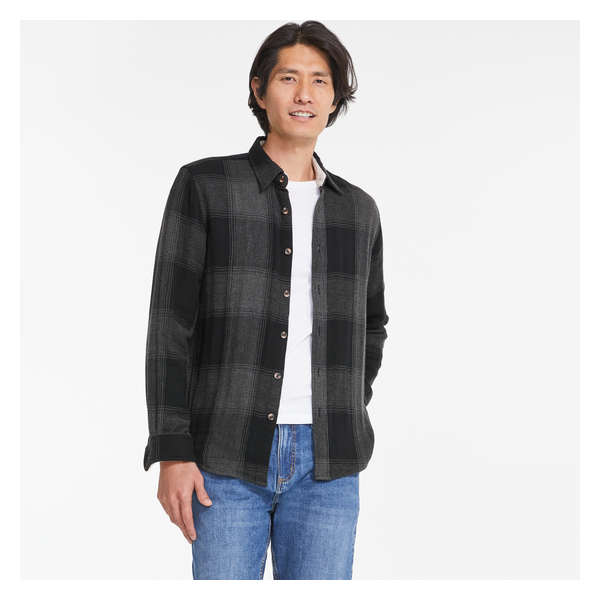 Men's Button-Down Shirt - Charcoal