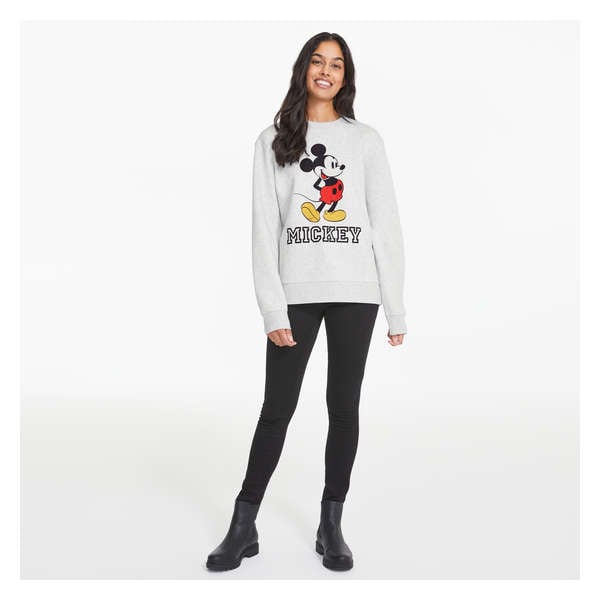 Disney Mickey Mouse Sweater - Pale Grey