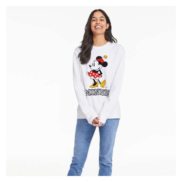 Disney Minnie Mouse Sweater - White