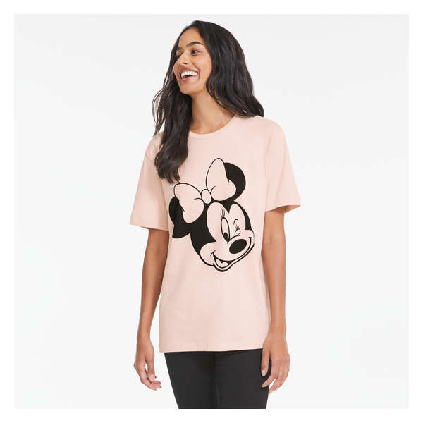 Disney Minnie Mouse Tee - Light Peach