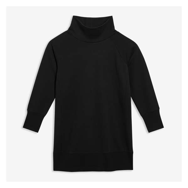 Women+ Fleece Tunic - Black