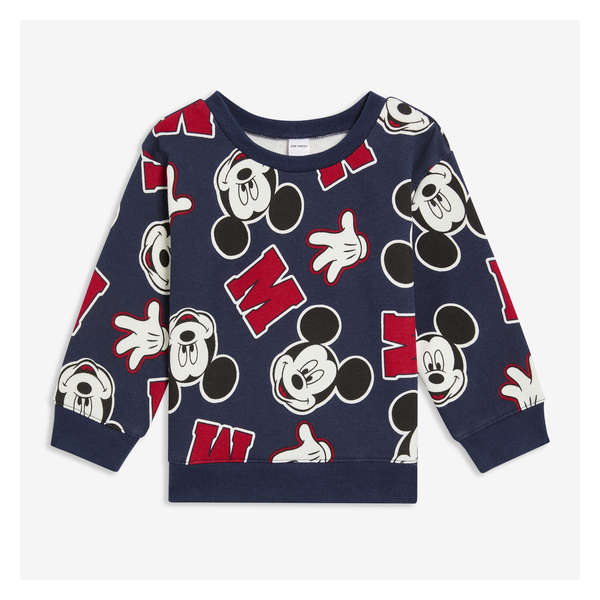 Baby Boys' Disney Mickey Mouse Popover - Dark Navy