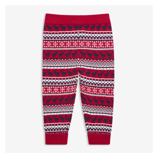 Pantalon en tricot pour bébés garçons - Rouge