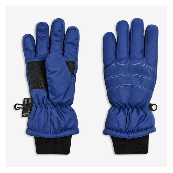 Gants de ski pour garçons - Bleu