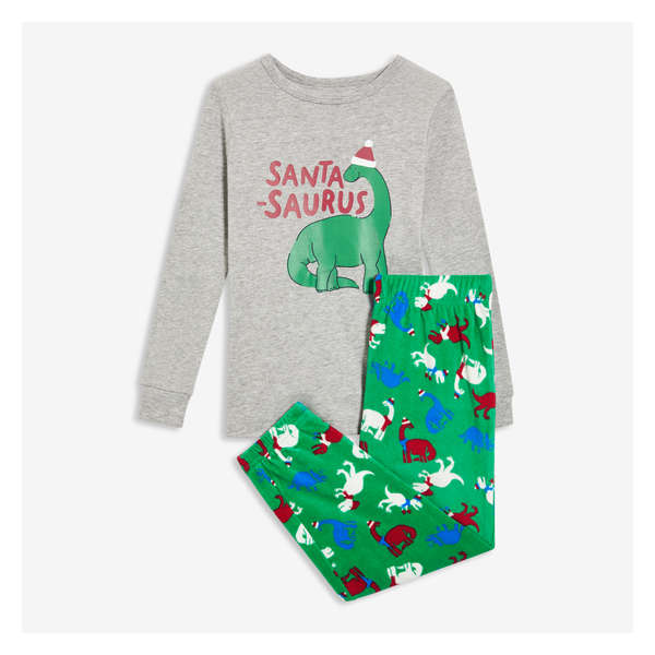 Ensemble pyjama 2 pièces pour petits garçons - Vert Foncé